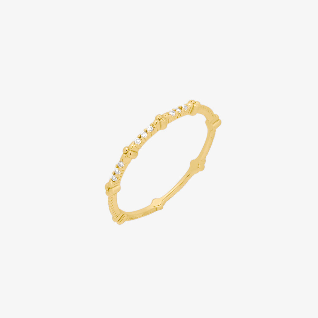 Dainty Cubic Band Ring